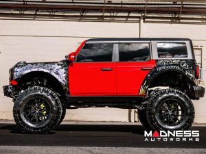Ford Bronco Custom Wheels - HF6-4 by Vossen - Satin Black Ford Bronco Custom Wheels - HF6-4 by Vossen - Satin Black